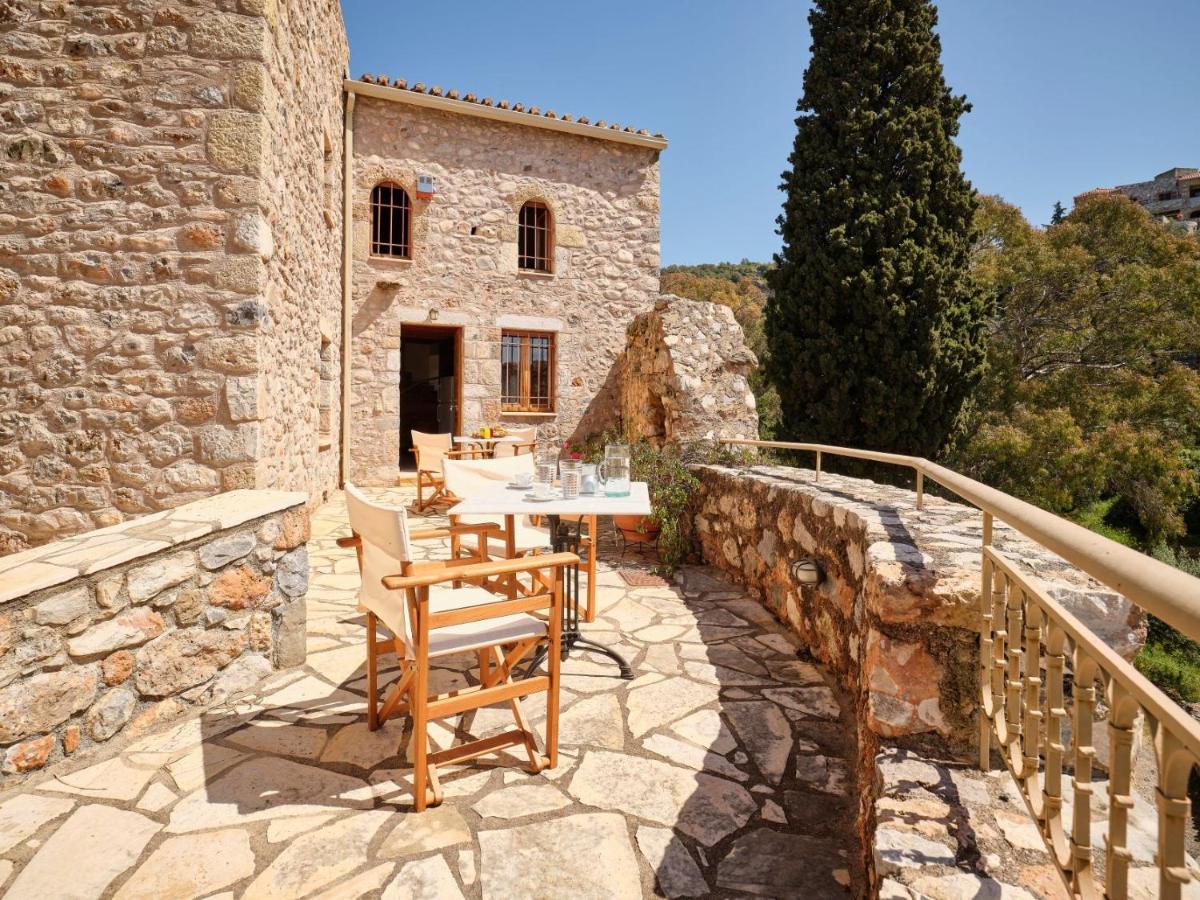 Villa Petreas Castle Kardamyli Exterior foto