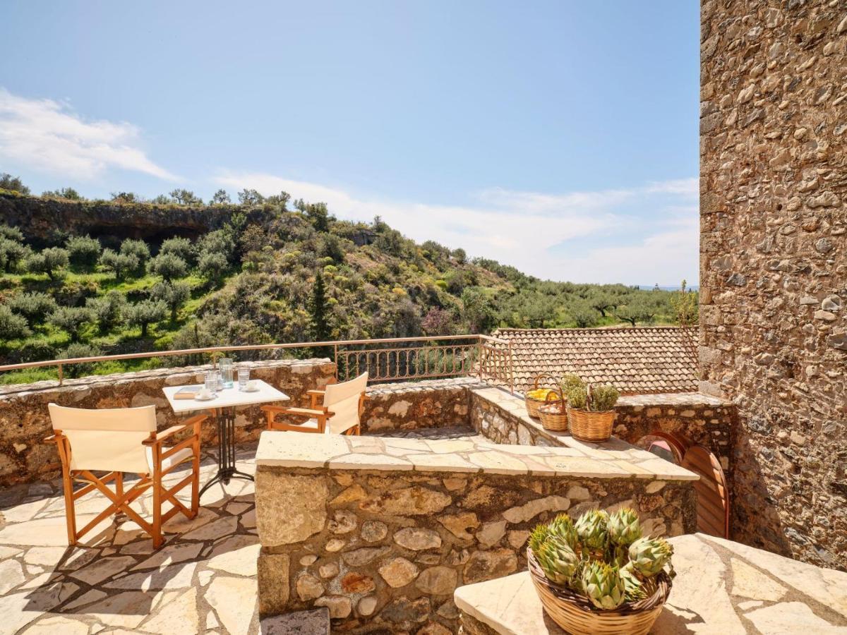 Villa Petreas Castle Kardamyli Exterior foto