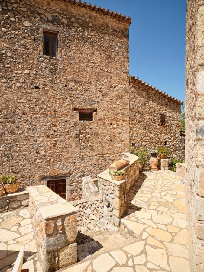 Villa Petreas Castle Kardamyli Exterior foto